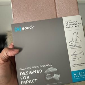 Metallic Rose Gold SPECK iPad Air 2 case Foljo 9.7 in